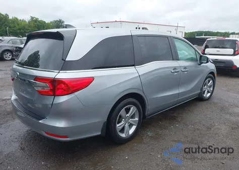 2019 Honda Odyssey Ex-L z USA, uszkodzony, nr VIN 5FNRL6H73KB122942